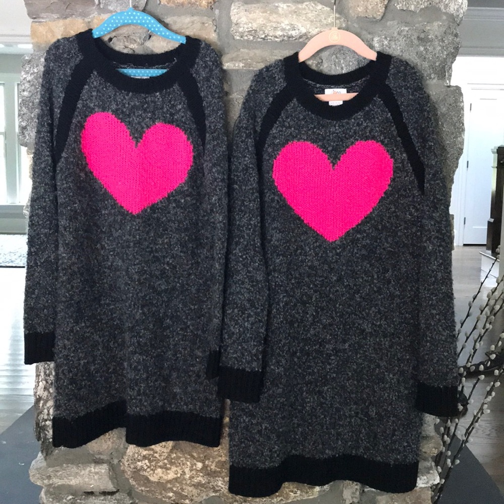 A sweater dress